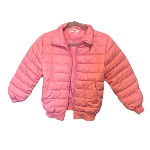 Pink Kids Puffer Jacket